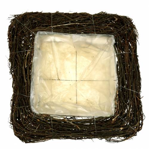 Cojín planta ramas naturaleza 40cm x 40cm H10cm