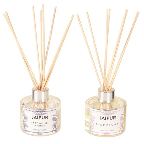 Floristik24 Difusor de fragancia de pachulí y peonía surtido Ø7cm 80ml 2uds