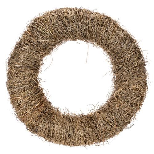Corona de vid, sin tratar, redonda, corona natural para manualidades, 45 cm