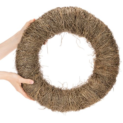 Corona de vid, sin tratar, redonda, corona natural para manualidades, 45 cm | Floristik24.es