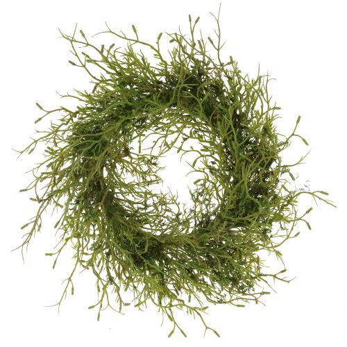 Corona de primavera con verde musgo Ø30cm