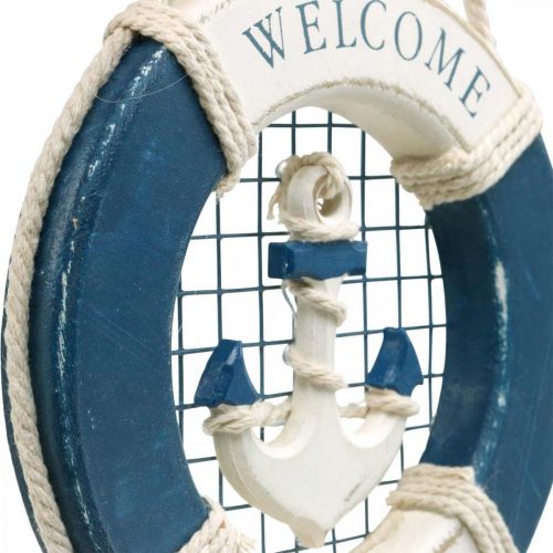 Artículo Aro salvavidas Deco, marítimo, anillo de natación para colgar Ø14cm
