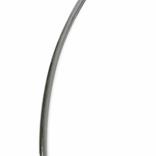 Floristik24 Deco anillo de plata Ø30cm 4pcs