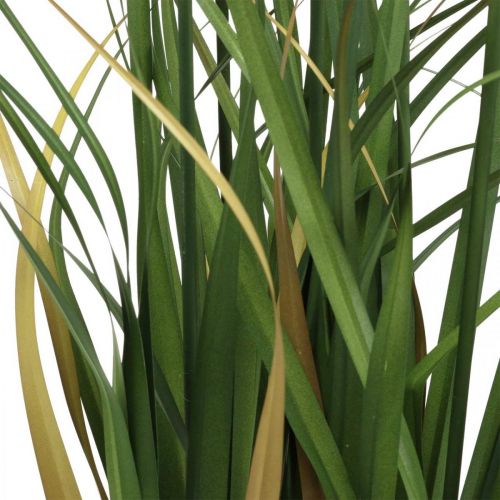 Artículo Hierba de caña en maceta Planta artificial en maceta Crema, Verde 79cm