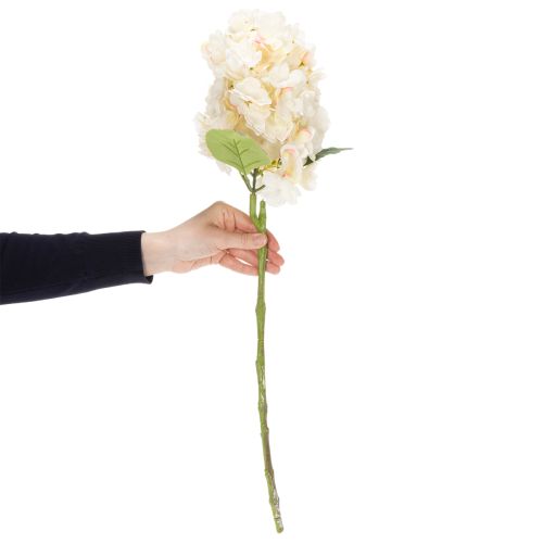 Artículo Hortensia artificial de alta calidad para decorar espacios, 62 cm.