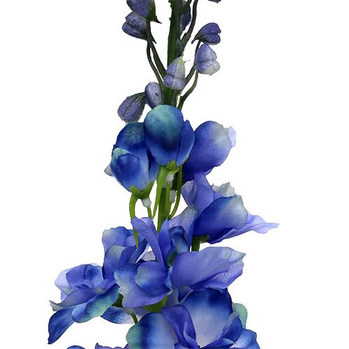 Floristik24 Delphinium Blue 78cm 3 piezas