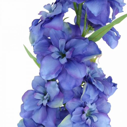 Floristik24 Delphinium artificial azul, púrpura flor artificial delphinium 98cm