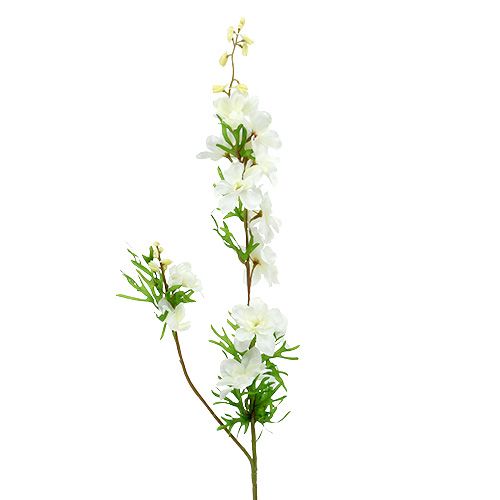 Floristik24 Delphinium artificial blanco 95cm