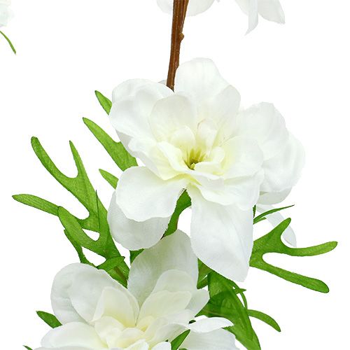 Artículo Delphinium artificial blanco 95cm