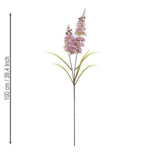 Artículo Delphinium artificial, decoración de flores, estilo moderno para el hogar, 100 cm