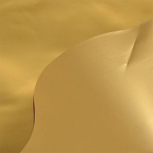 Floristik24 Rondella dorado brillante, mate Ø50cm 50pcs