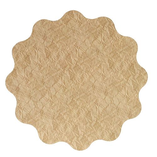 Floristik24 Patrón de papel con puño Rondella Ø40cm 50pcs