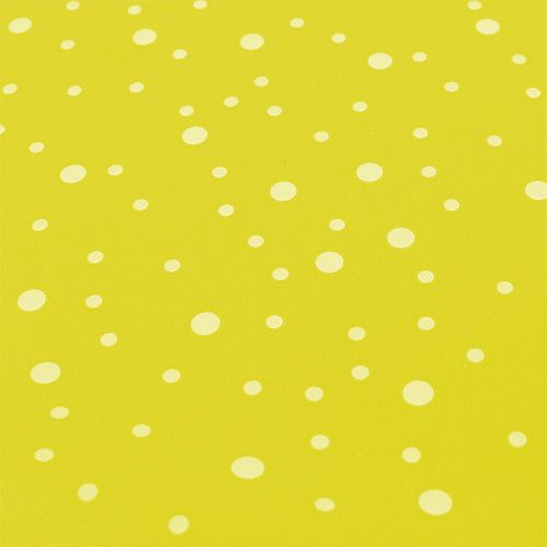 Floristik24 Puños rondella Ø48cm amarillo 50p