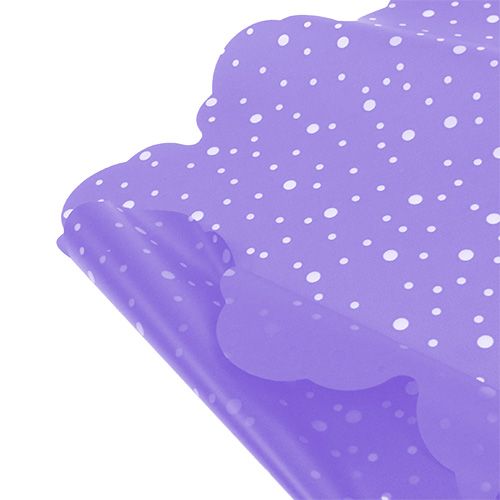 Floristik24 Puños rondella Ø38cm violeta 50pcs