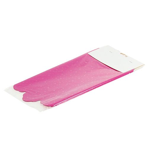 Floristik24 Puños rondella Ø48cm rosa 50pcs