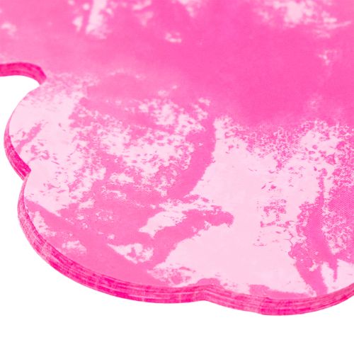 Brazalete redondo de flores de 38 cm, color rosa, ideal para ramos. | Floristik24.es