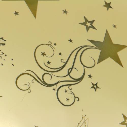 Motivo navideño Rondella 60cm oro 50pcs