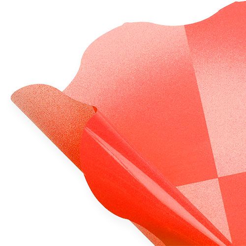 Floristik24 Puño de flores Ø40cm rojo 50p