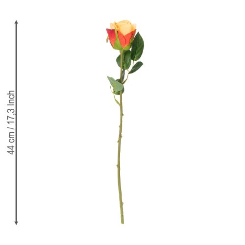 Artículo Arreglo de rosas artificiales, un elemento destacado atemporal en cualquier interior para una decoración de buen gusto, 44 cm, 6 piezas