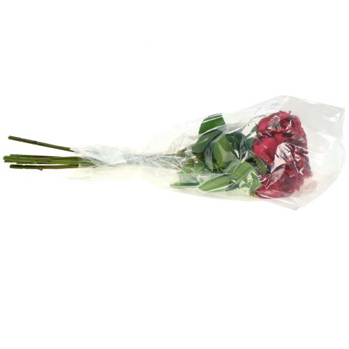 Floristik24 Rose Red 44cm 6pcs