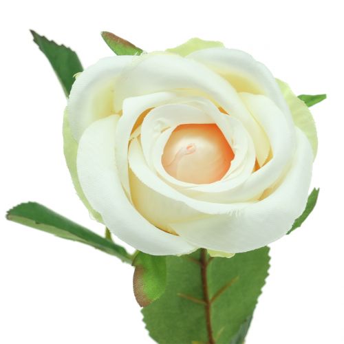 Floristik24 Crema artificial rosa 44cm 6pcs