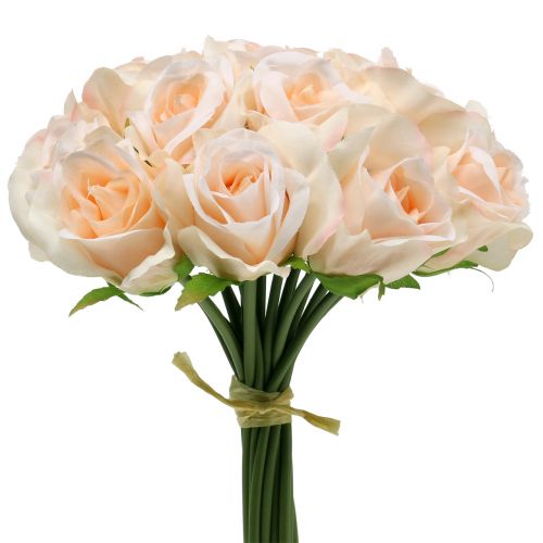 Ramo de rosas melocotón Ø22cm