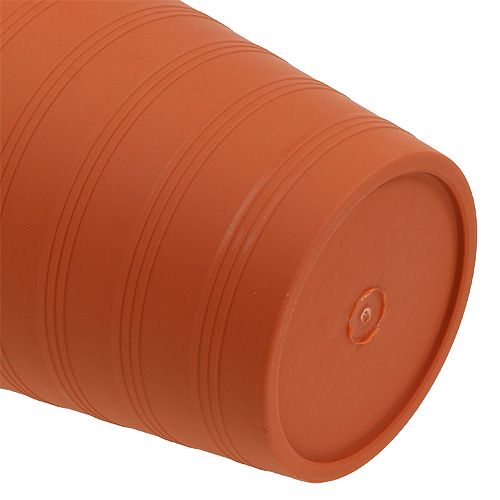 Artículo Macetero para rosas plastico 19cm terracota 1ud