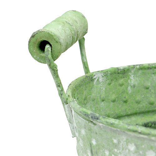 Rose pot con asas Ø14.5cm H19cm verde | Floristik24.es