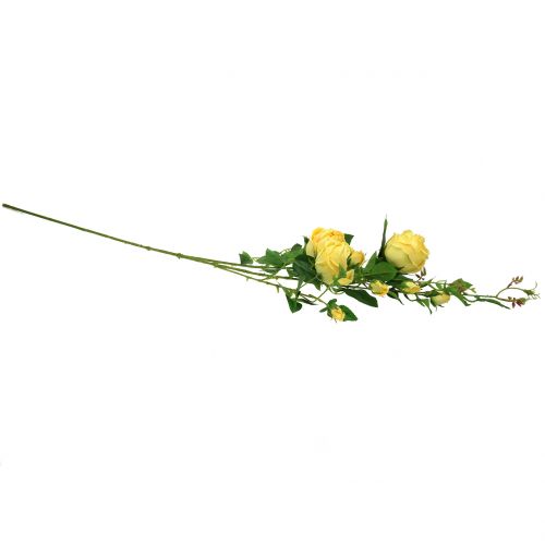 Artículo Rosa rama amarilla 100cm