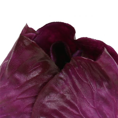 Floristik24 Col lombarda artificial Real-Touch Ø12cm