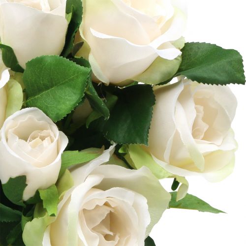 Floristik24 Ramo de rosas rosa claro 48cm