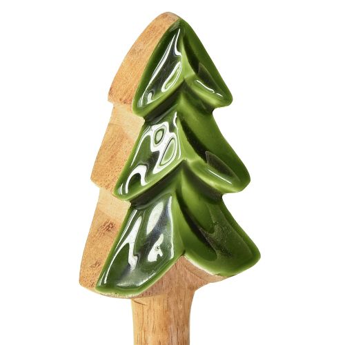 Artículo Cubiertos de ensalada de madera para Navidad 28cm juego de 2