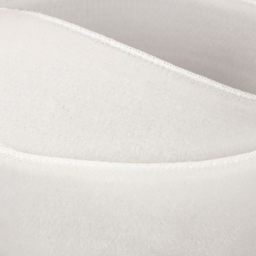 Artículo Cinta de terciopelo, cinta de regalo, cinta decorativa, terciopelo blanco, 20 mm de ancho, 10 m de largo