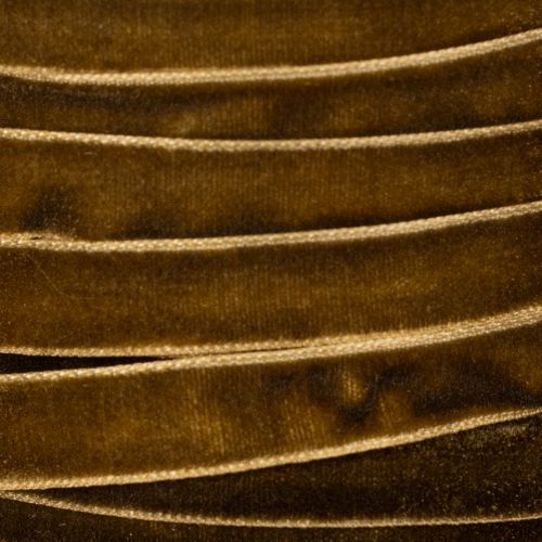 Cinta decorativa de terciopelo, estrecha, de 10 mm de ancho y 20 m de largo, en rollo. | Floristik24.es