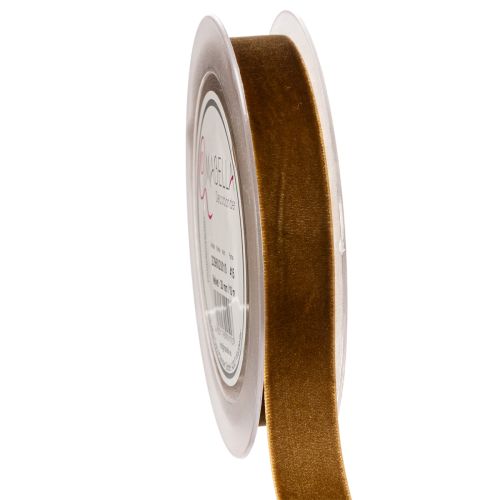 Cinta decorativa de terciopelo en rollo, ideal para envolver regalos, 20 mm x 10 m