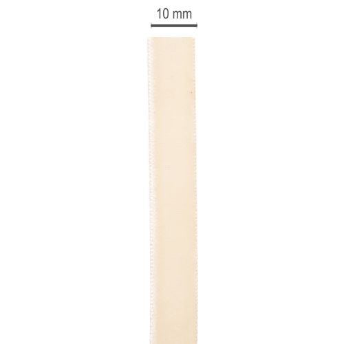 Cinta de terciopelo en rollo para manualidades y embalaje, 10 mm x 20 m | Floristik24.es
