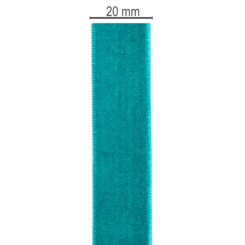 Cinta decorativa de terciopelo para decoración, 20 mm de ancho, 10 m de largo. | Floristik24.es