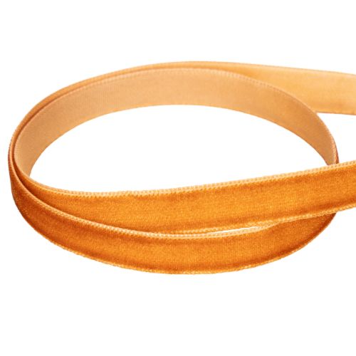 Cinta decorativa de terciopelo para decoración, en rollo, 10 mm de ancho, 20 m de largo. | Floristik24.es