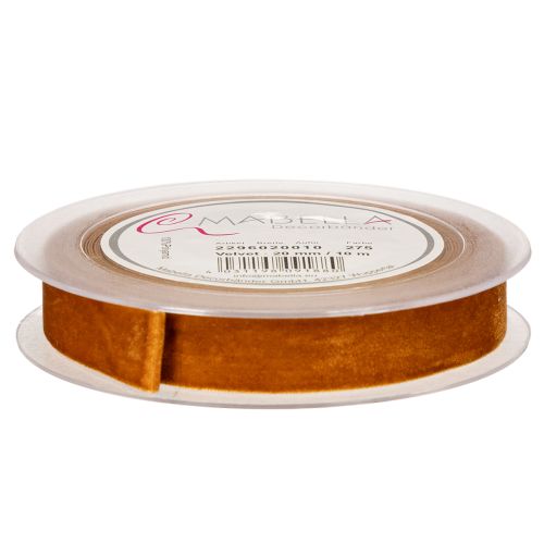 Cinta de terciopelo, cinta decorativa para manualidades y embalaje, 20 mm, 10 m | Floristik24.es