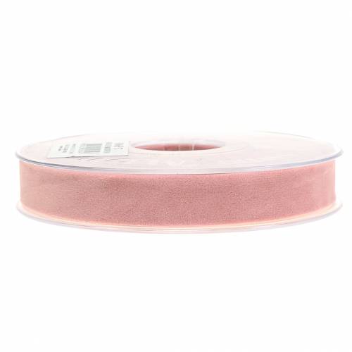 Artículo Cinta terciopelo rosa 15mm 7m