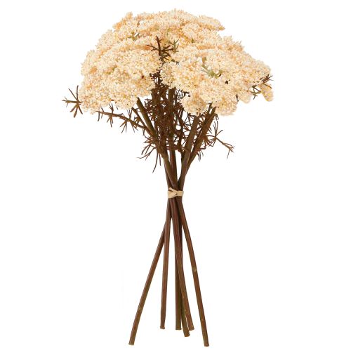 Artículo Milenrama artificial crema Achillea flores artificiales 30cm 6 uds