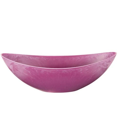 Bol de plástico rosa, 39 cm x 13 cm, 13 cm de alto. | Floristik24.es