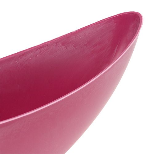 Artículo Cuenco plástico rosa 39cm x 13cm H13cm, 1p