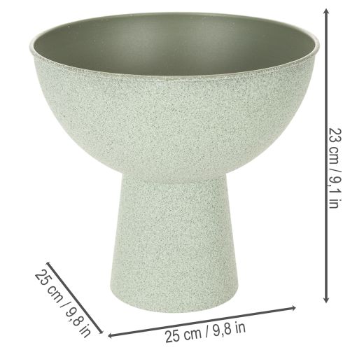Bol con soporte para plantas, bol decorativo, 25 cm | Floristik24.es