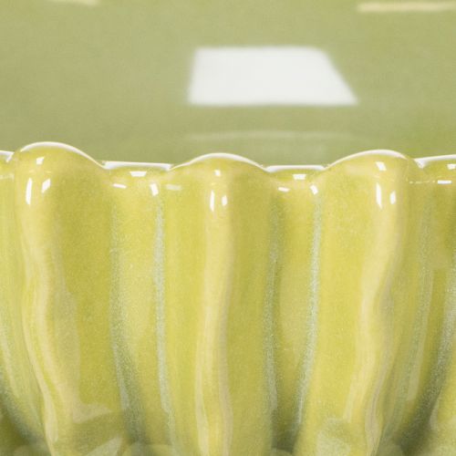 Artículo Cuenco de cerámica, diseño elegante para decoración de mesa y accesorio del hogar, 21 cm