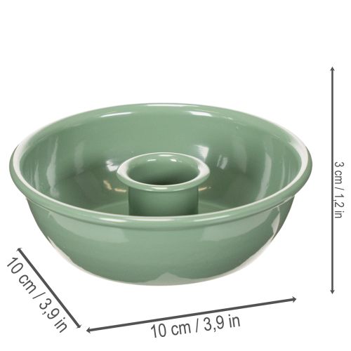 Portavelas cónicos ideales para arreglos florales y decoraciones, 10 cm, 2 unidades. | Floristik24.es