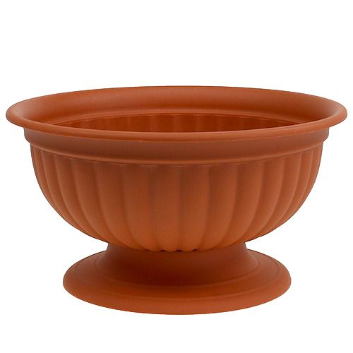 Artículo Cuenco con pie terracota Ø35cm