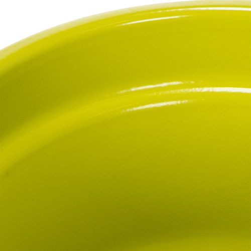 Artículo Jardinera de metal, decoración de verano para salón, 23 cm, 3 piezas