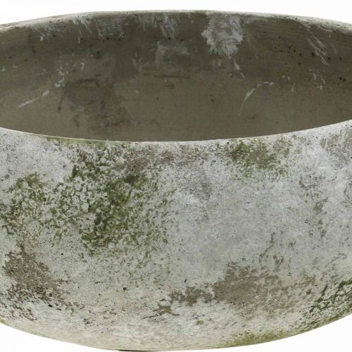 Floristik24 Cuenco para plantas aspecto antiguo cuenco para flores pátina Ø32cm H14cm