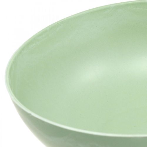 Artículo Cuenco decorativo verde pastel plastico mesa decoracion primavera Ø20cm